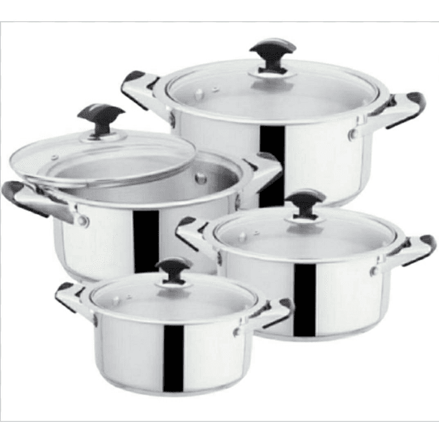 Sonex Stainless Steel Mega Classic Set  22cm_24cm_26cm_28cm