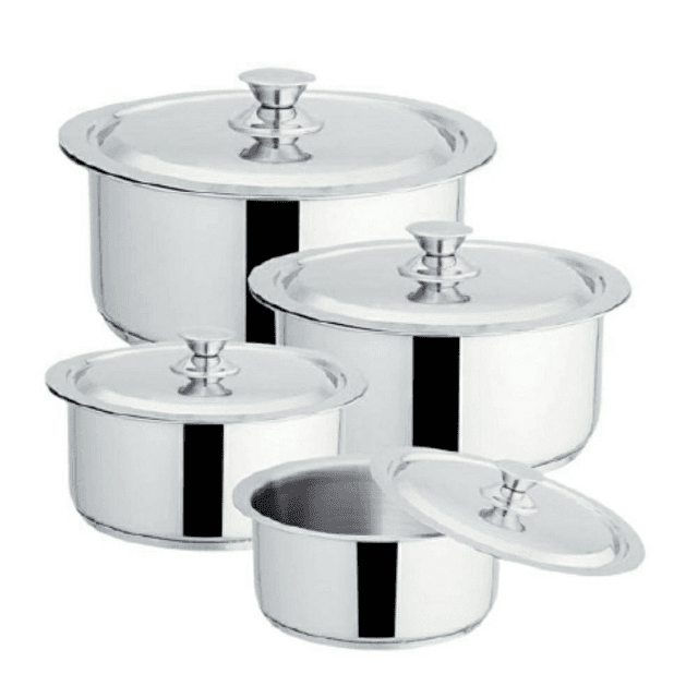 Sonex Stainless Steel Global Set  20cm_22cm_24cm_26cm
