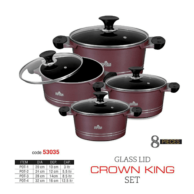 Sonex Crown King Set 8pcs Dei Cost
