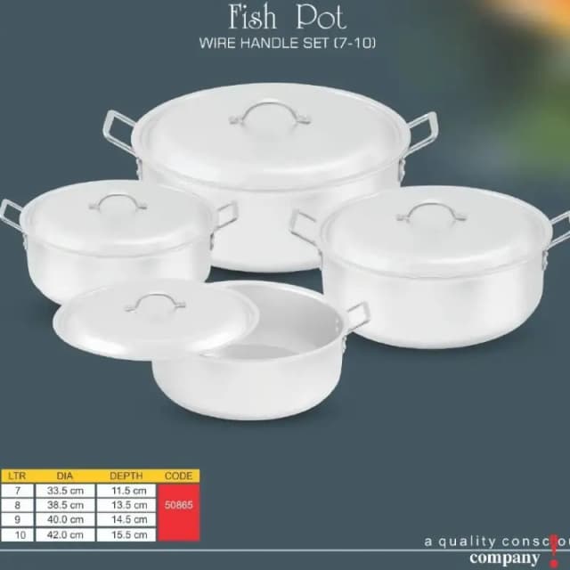 Sonex Fish Pot 710 Set Anodized
