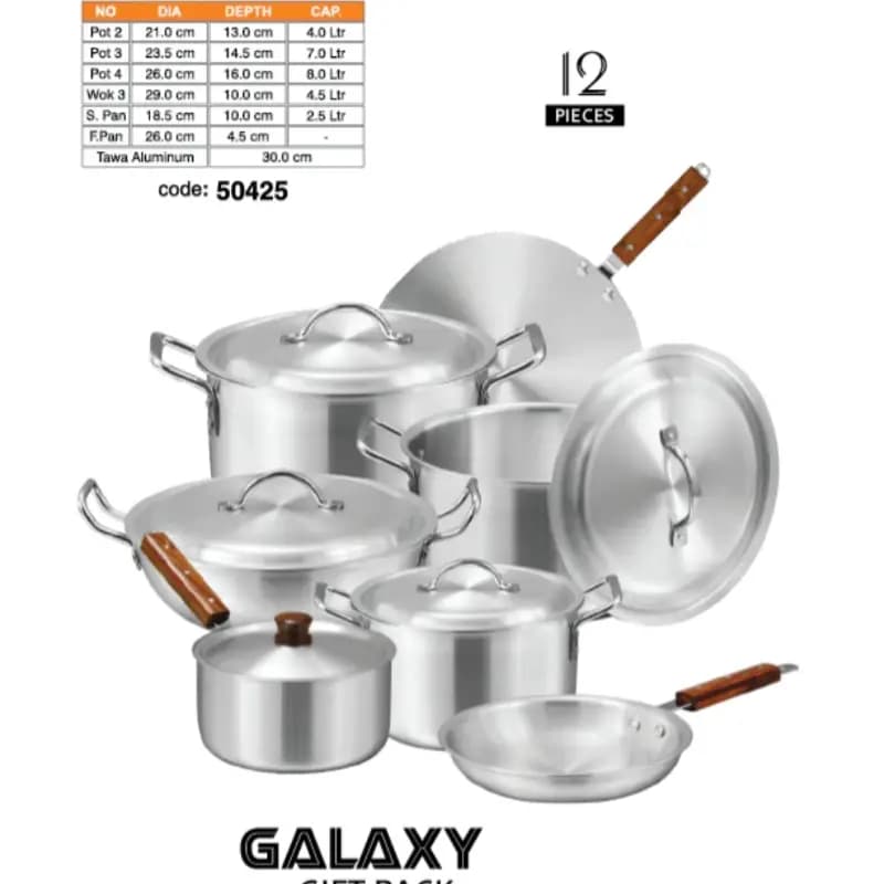 Sonex Galaxy Gift Pack 12 Pcs  Metal Finish
