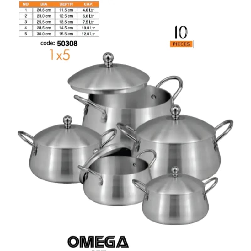Sonex Omega Set (Belly) New Item 15 Metal Finish