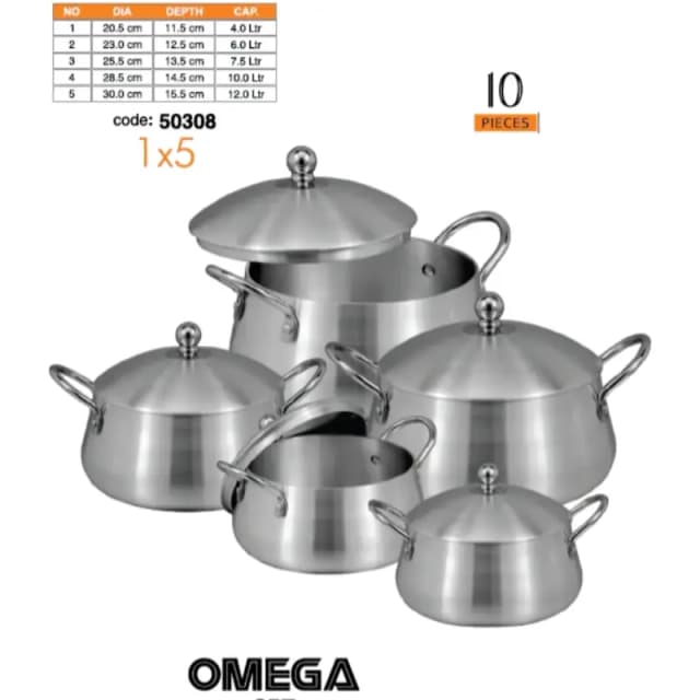 Sonex Omega Set (Belly) New Item 15 Metal Finish